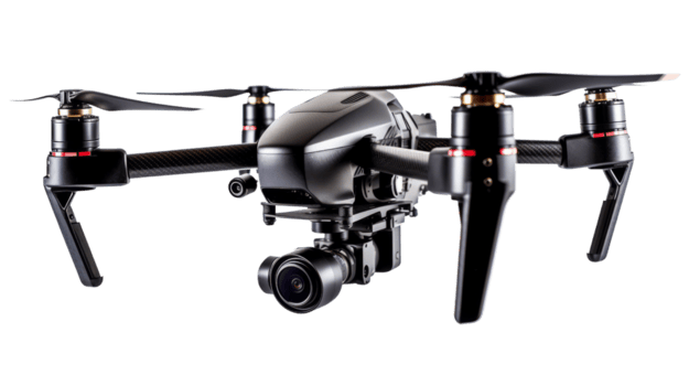 drone-flying-on-farming-to-inspection-and-scanning-the-area-for-monitoring-smart-farming-and-researching-technology-concept-transparent-background-ai-generated-generative-ai-png